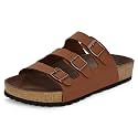 Centrino Mens Berkin-Style Slip-On Sandals Open