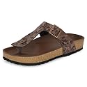Centrino Mens Berkin-Style Slip-On Sandals Open