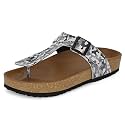 Centrino Mens Berkin-Style Slip-On Sandals Open