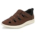 Centrino Men's Fisherman EVA Sandals with Cushioned Insocks, Hook &amp; Loop Strap, Trendy and Sporty Design, Premium Upper, Closed Sandal - For Spring Summer Travelling, Walking (2877)