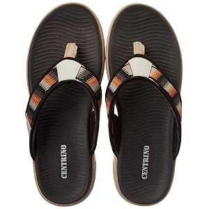 Centrino Mens Durable Flip Flops Sturdy Grip