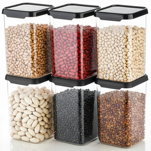 CENTUREUM Plastic Grocery Container - 1100 ml