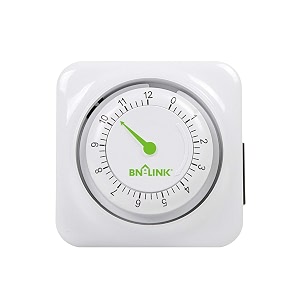 century mechanical countdown timer with grounded pin - energy saving