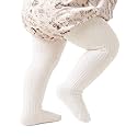 Century Star Baby Girls Cotton Cable Knit Tights for 0-4 Years Toddler