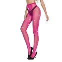Sparkly Fishnet Stockings for Women Rhinestone Tights High Waist Pantyhose