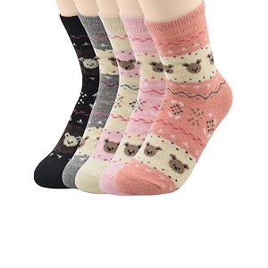 Century Star Fuzzy Socks for Women 3-5