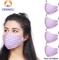 CENWELL WOMEN PINK 100 Cotton Protective Fashionable