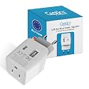 Ceptics 3 in 1 European Travel Plug Adapter - Compact Type C Adapter with USB-A &amp; USB-C, Ideal for Phones, Laptops, Cameras &amp; More, Perfect for Belgium, France and other EU countries - CTU-9C