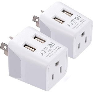 ceptics travel adapter india to europe usa uk australia africa chile italy uae amp world travel plug adapter safe compact amp powerful usb adapter australia travel adapters 2-pack