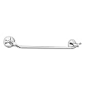 Cera Hera Towel Rail (Silver) | 600mm (24'') Aluminium | Wall Mount | Modern Design | Space- Saving | Resists Stain | Easy Installation F5007103