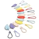 Ceramic Blade Safety Cutter, Mini Box Cutter Fits Keychain, Package Opener &amp; Coupon Cutter Built-in magnetic (12 Pack)