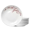 Ceramic Dessert Plates Set of 8, 6 Inch Appetizer Plates for Kitchen