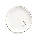 Ceramic Jewelry Tray Trinket Ring Dish Personalized Gifts for Women Bride