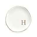 Ceramic Jewelry Tray Trinket Ring Dish Personalized Gifts for Women Bride