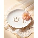 Ceramic Jewelry Tray Trinket Ring Dish Personalized Gifts for Women Bride