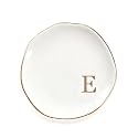 Ceramic Jewelry Tray Trinket Ring Dish Personalized Gifts for Women Bride