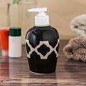 Ceramic Liquid Soap Dispenser 300 ml Black