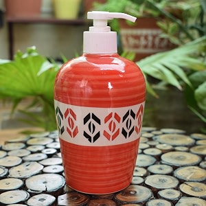 Ceramic Liquid Soap Dispenser 450 ml Jasper