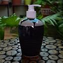 Ceramic Liquid Soap Dispenser 450 ml Graphite