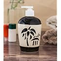 Ceramic Liquid Soap Dispenser 450 ml Black