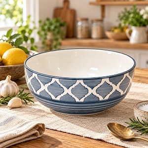 ceramic serving bowl 800 ml grey  medium ceramic bowl for salad pasta noodles fruits curry amp snacks  premium tableware for kitchen amp dining  1 piece