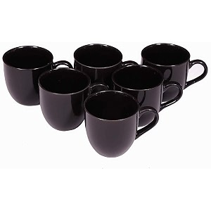 Ceramic Tea Coffee Cup - 6 Pieces
