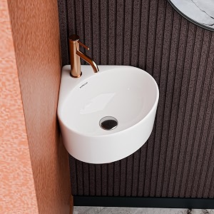 Ceramic Wall Mount Wash Basin For Bathroom