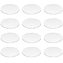 Ceramic White Coralline Coral frag Plugs Coral frag Base Round/Big Size Round/Hexagon (round70mm12pcs)