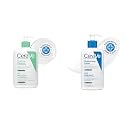 CeraVe Foaming Cleanser For Normal To Oily Skin (473ml) & Moisturizing Lotion For Dry Skin (236ml) - With Ceramides & Hyaluronic Acid, Non-Comedogenic & Fragrance-Free