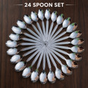 cerinox Steel spoons1-24 pccs Stainless Steel Cutlery
