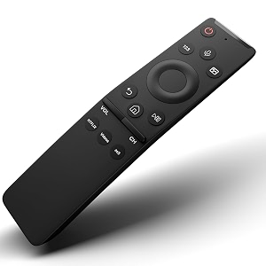 cerlink bluetooth voice command compatible with samsung smart 4k tv remote control of original bn59-01312f with samsung ultra curved tv remote control and compatible for led android pack-1