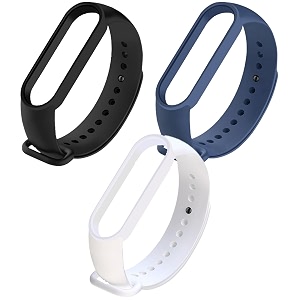 cerlink mi band 5 straps mi band 6 amazfit band 5 strap for xiaomi mi band 56 replacement smartwatch wristband sports fitness band straps strechable silicone straps pack of-6