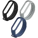 CERLINK Mi band 5 Straps Mi Band 6 Amazfit Band 5 Strap for Xiaomi Mi Band 5/6 Replacement Smartwatch Wristband Sports Fitness Band Straps Strechable Silicone Straps Pack of-6