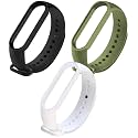 CERLINK Mi band 5 Straps Mi Band 6 Amazfit Band 5 Strap for Xiaomi Mi Band 5/6 Replacement Smartwatch Wristband Sports Fitness Band Straps Strechable Silicone Straps Pack of-6