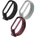 CERLINK Mi band 5 Straps Mi Band 6 Amazfit Band 5 Strap for Xiaomi Mi Band 5/6 Replacement Smartwatch Wristband Sports Fitness Band Straps Strechable Silicone Straps Pack of-6