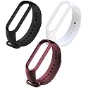 CERLINK Mi band 5 Straps Mi Band 6 Amazfit Band 5 Strap for Xiaomi Mi Band 5/6 Replacement Smartwatch Wristband Sports Fitness Band Straps Strechable Silicone Straps Pack of-6