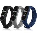 CERLINK Mi band 5 Straps Mi Band 6 Amazfit Band 5 Strap for Xiaomi Mi Band 5/6 Replacement Smartwatch Wristband Sports Fitness Band Straps Strechable Silicone Straps Pack of-6