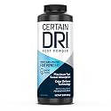 Certain Dri Foot Powder for Men & Women, Talc-Free, 8 oz