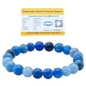 Certified Blue Aventurine Bracelet For Unisex with Healing Crystal