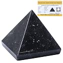 Certified Blue Aventurine Pyramid - 1.5" Inch Crystal Pyramid for Positive Energy, Vastu, Reiki, Feng Shui and Chakra Healing Energy Balancing