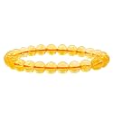 Certified Citrine Onyx Bracelet for Women Men with Healing Crystal