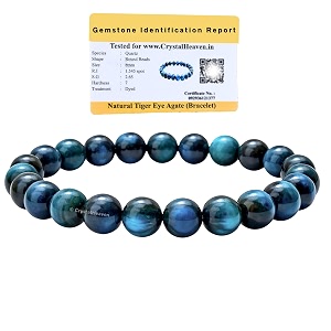 certified light blue cats eye bracelet for women men with healing crystal and reiki stone - beautiful gemstone adjustable beaded bracelet for balance harmony amp positive energy