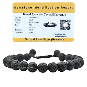certified natural healing crystal bracelet for women men