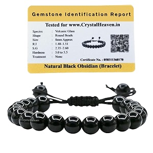 certified natural healing crystal bracelet for women men