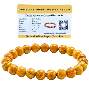 certified picture jasper bracelet for women men with healing crystal and reiki stone - beautiful gemstone beaded bracelet for balance harmony amp positive energy