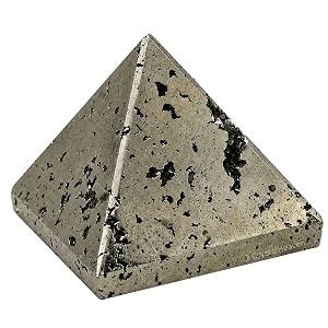 certified raw pyrite pyramid - 234 inch crystal pyramid for positive energy vastu reiki feng shui and chakra healing energy balancing