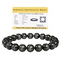 Certified Silver Sheen Obsidian Bracelet for Women Men with Healing Crystal and Reiki Stone - Beautiful Gemstone Beaded Bracelet for Balance, Harmony &amp; Positive Energy