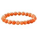 Certified Sunstone Bracelet for Women Men with Healing Crystal