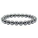 Certified Terahertz Stone Bracelet for Women Men with Healing Crystal and Reiki Stone - Beautiful Gemstone Beaded Bracelet for Balance, Harmony &amp; Positive Energy