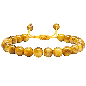 certified yellow cat39s eye bracelet for women men with healing crystal